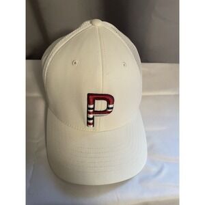 Puma Sundown P Trucker Hat Glf Mens White One Size Adjustable Snapback Cap